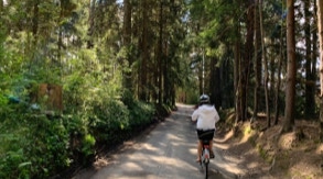 Bikeride around Lipno Lake