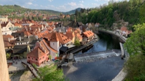 Cesky Krumlov sightseeing