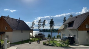 Lakeside Village resort at Lipno Lake