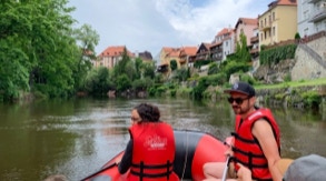Cesky Krumlov boat trip
