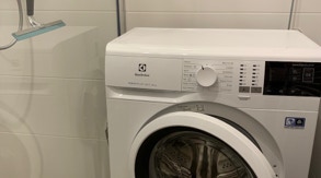 Washing machine in the house